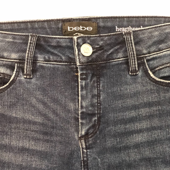 Bebe Heartbreaker Skinny Jeans - Picture 2 of 5